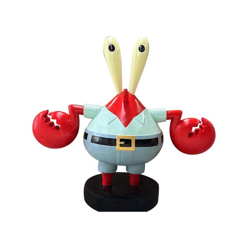 Gospodin Krabs Status Collectible SpongeBob Figurica za obožavatelje i dekor doma